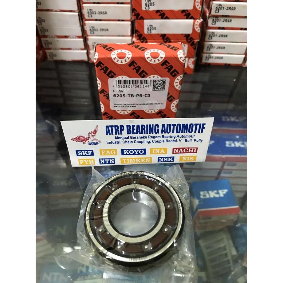BALL BEARING 6205 TBP6 C3 FAG GERMANY