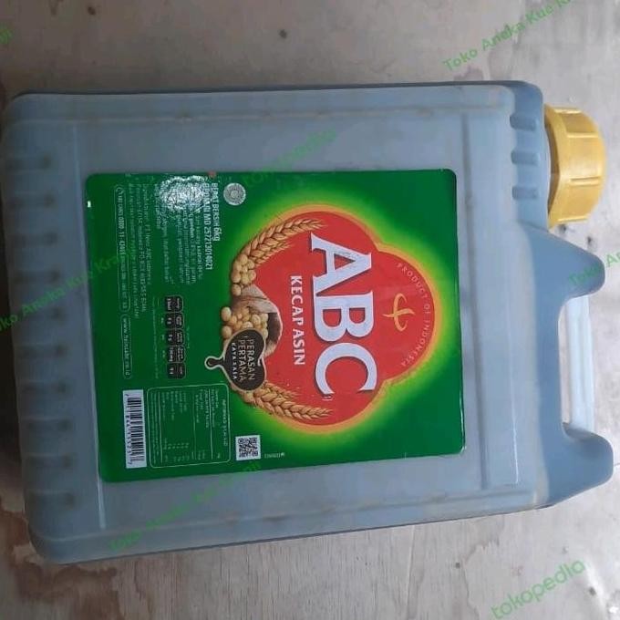 

Promo Kecap Asin ABC Jerigen 6kg - Kecap Asin Kemasan Besar Hemat
