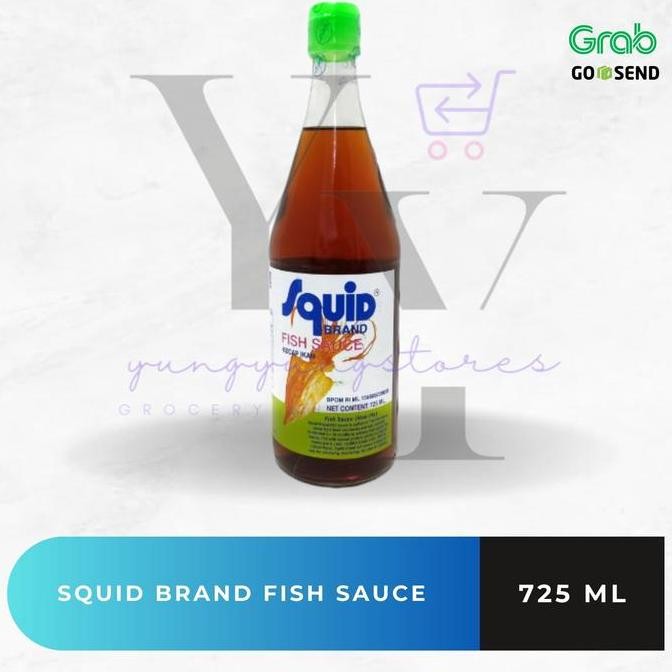 

Promo Squid Brand Kecap Ikan Thailand 725ml | Fish Sauce Botol Premium
