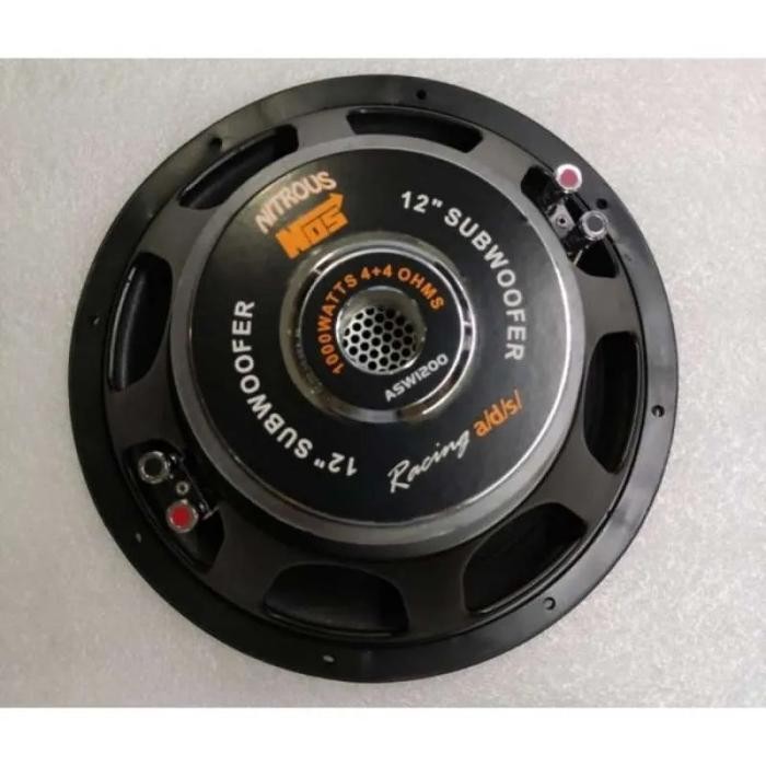 SPEAKER SUBWOOFER 12 inch ADS ASW1200 Nitrous NOS 12" ADS ASW 1200 Berkualitas Terbaru