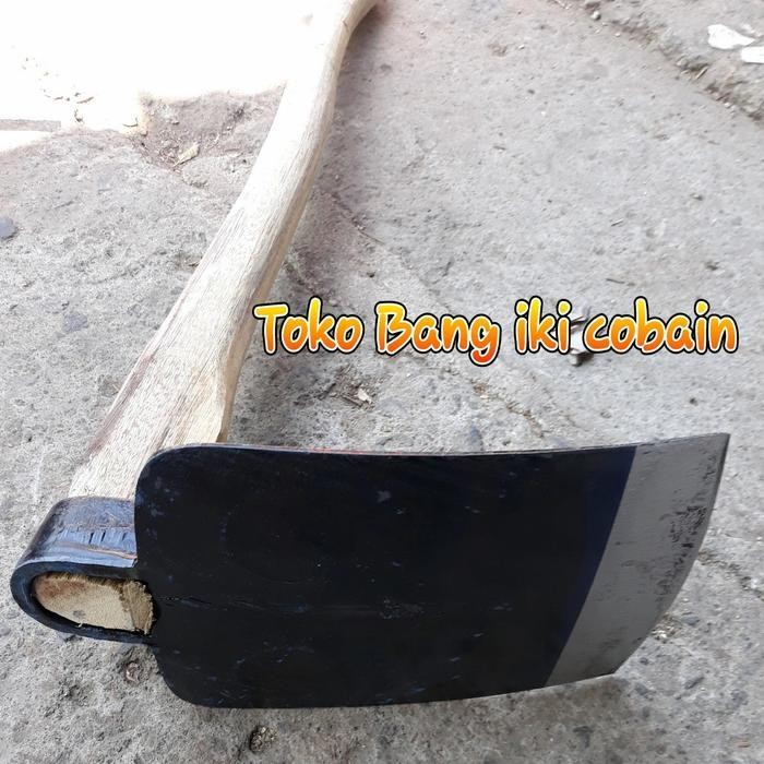 AS Cangkul pacul baja asli cap ayam dan gagang