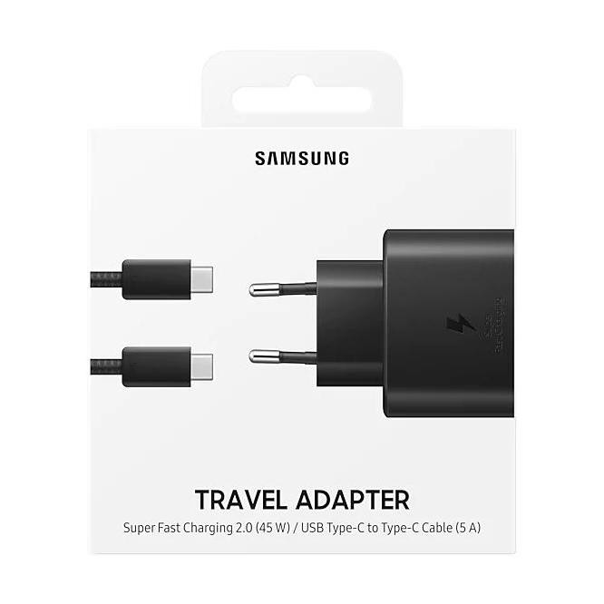 TERBARU CHARGER SAMSUNG GALAXY NOTE 10+ NOTE 10 PLUS 45W SUPER FAST CHARGING TERMURAH