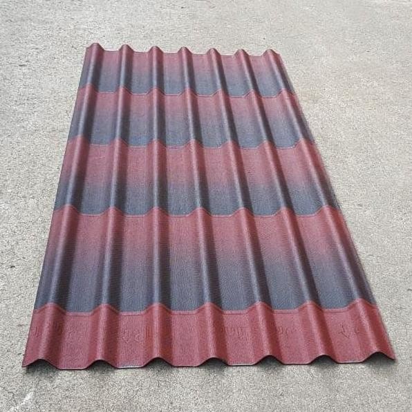 Genteng Onduline Tile - Dual Red 3D Kualitas Premium