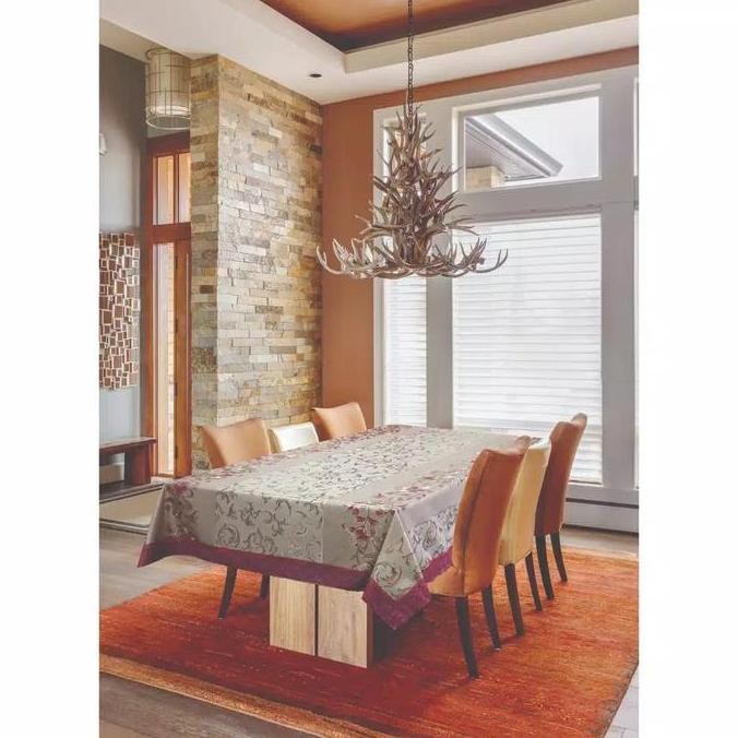 Taplak Meja Makan Anti Air 6 Kursi HC