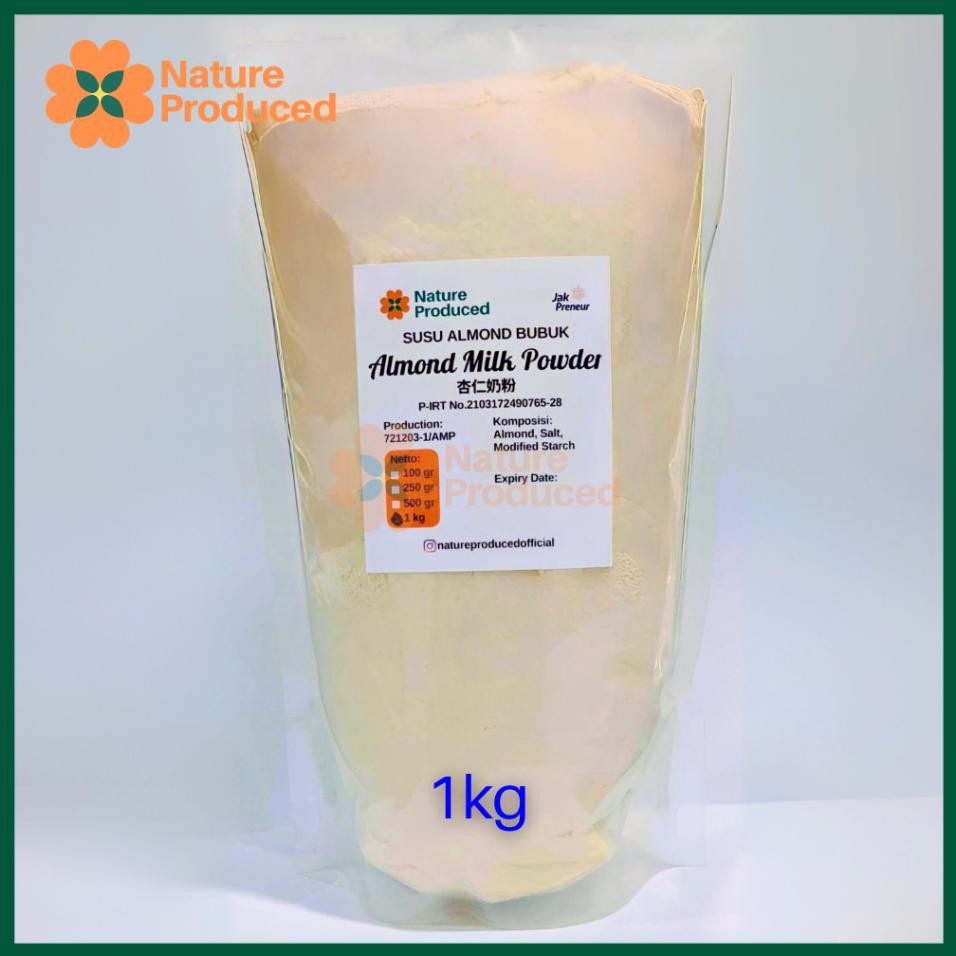 

Nature Produced Almond Powder Drink Almond Milk Bubuk Alami Susu Kaya Vitamin E Bebas Laktosa