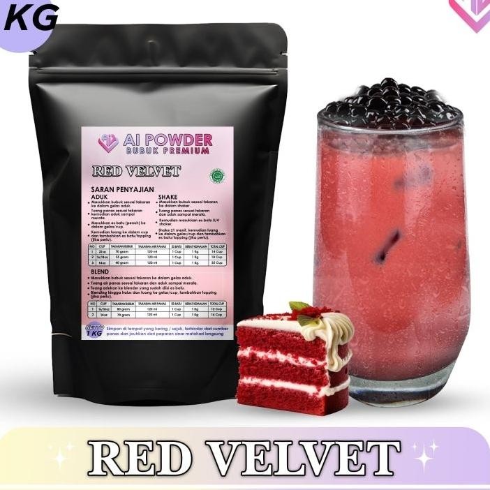 

Red Veet Bubuk Minuman The Best N 1Kg