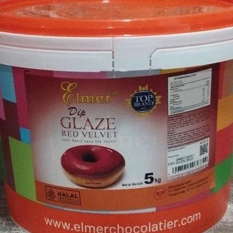 

Elmer Dip Glaze Red Veet 5 Kg