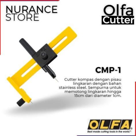 

Terlaris! Compass Cutter Olfa Cmp-1