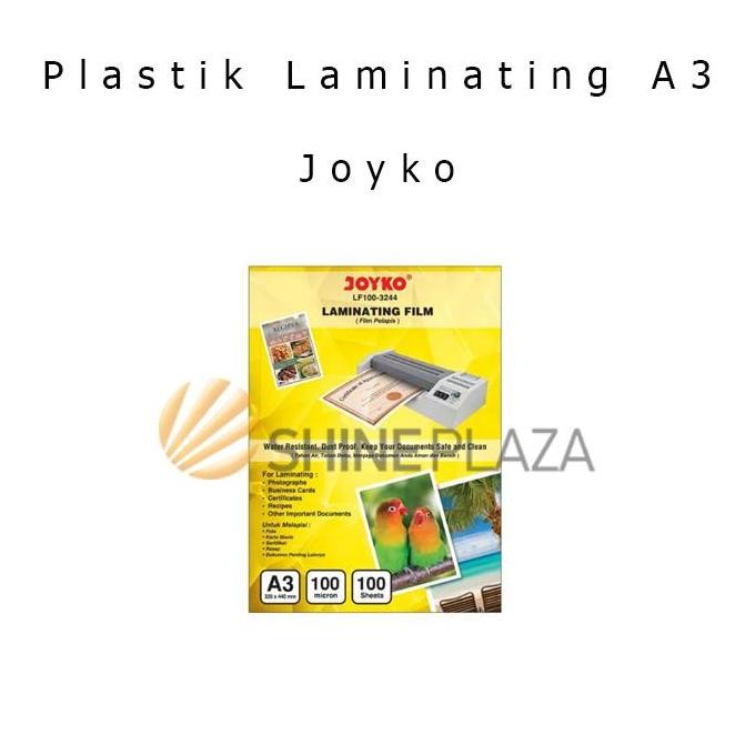 Plastik Laminating A3 Joyko - Plastik Laminating Joyko A3