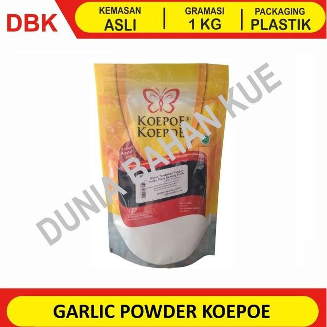 

Diskon! Bawang Putih Bubuk Koepoe Koepoe 1Kg - Garlic Powder Food Grade