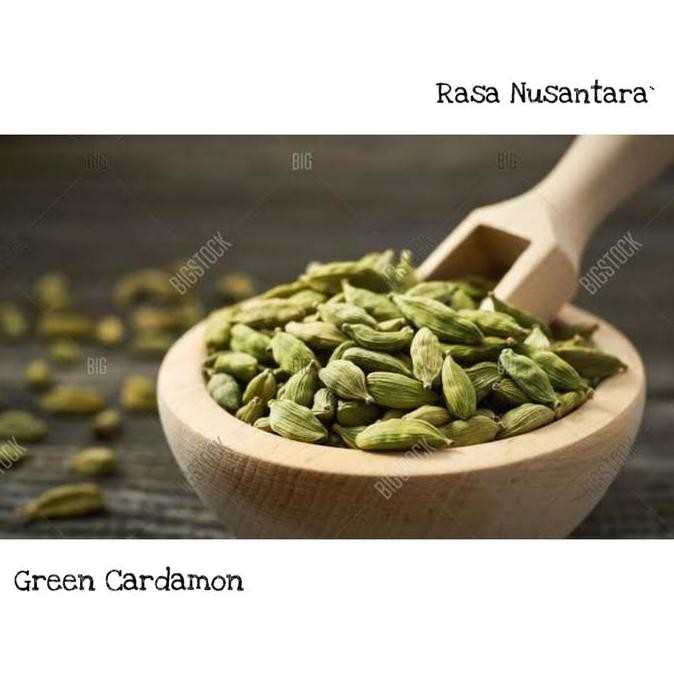 

Diskon! Green Cardamom 50 Gram - Kapulaga India Premium