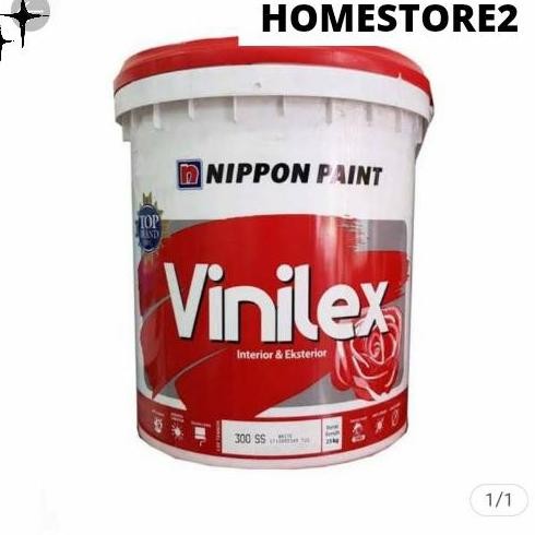 Cat Tembok Dalam 1kg Vinilex Kembang Pastel warna Putih 300