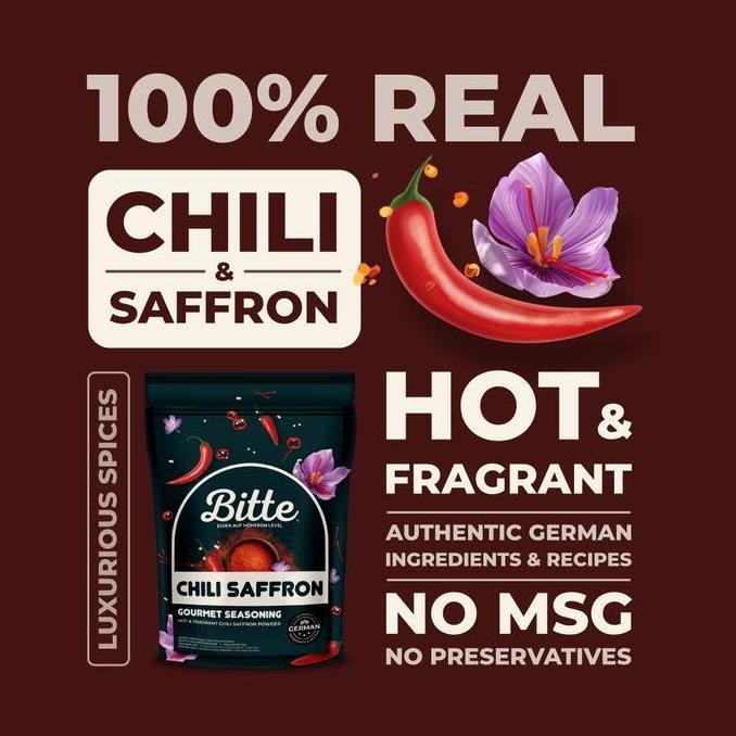 

Diskon! Buy 1 Get 1 Chili Saffron Seasoning Sambal Tabur Cabai Saffron - Bitte