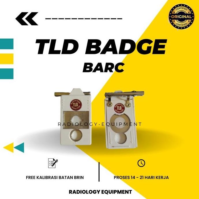 Ready Tld Barc / Tld / Tld Badge Barc / Tld Radiologi