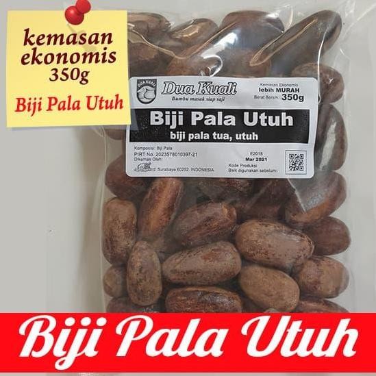 

Diskon! Biji Pala Utuh 350G - Nutmeg Whole Rempah Harum