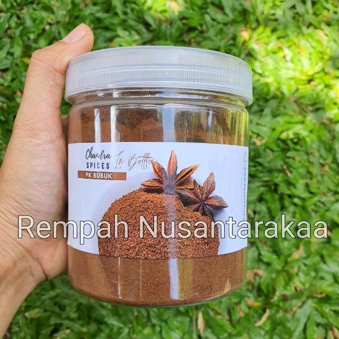 

Diskon! Bubuk Pekak 250Gr Star Anise Powder Botol Rempah Kue