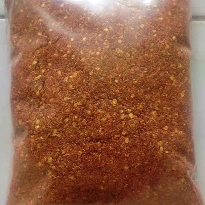 

Diskon! Cabe Bubuk Wangi Daun Jeruk 1 Kg - Cabe Bubuk Aromatik Gurih Manis