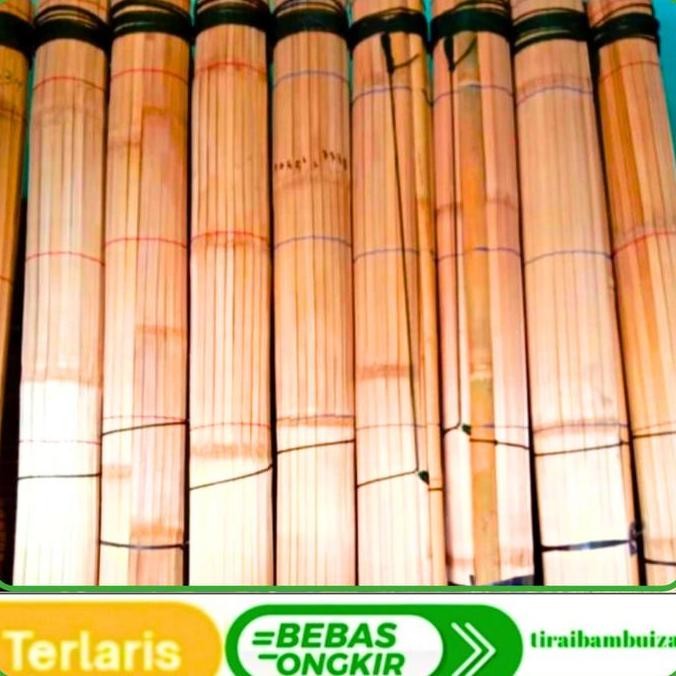 PROMO! Tirai bambu outdoor tirai gulung outdoor tirai pembatas ruangan kerai bambu kerei bambu kerai