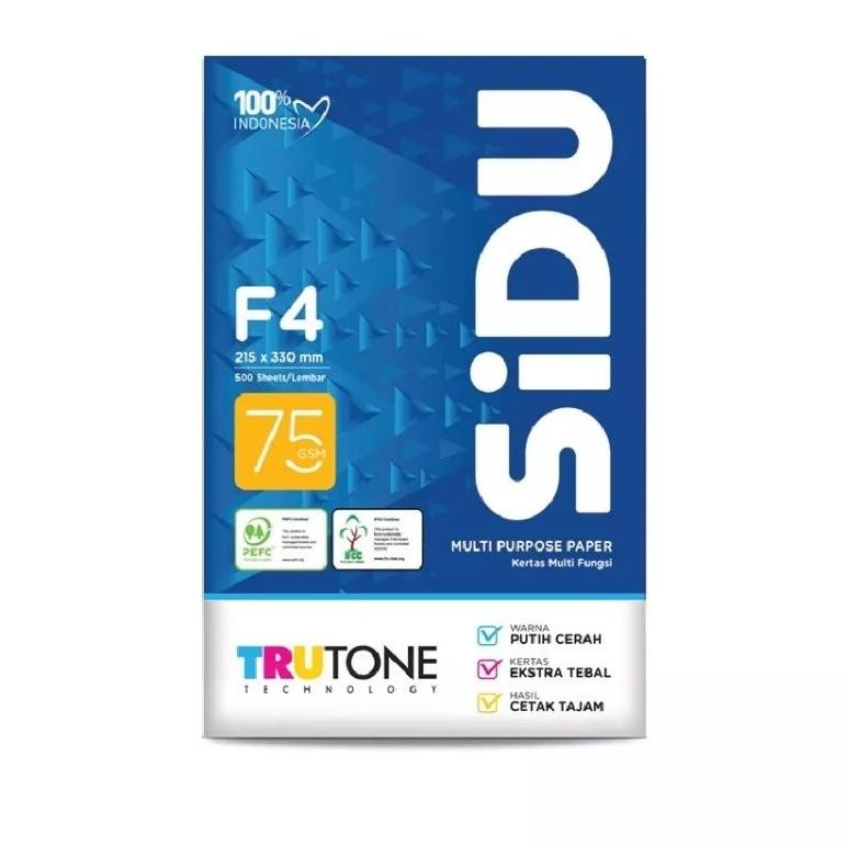 

ad-3 gh-6 Kertas HVS A4/F4 75GSM 1 Kg SIDU Sinar Dunia Anti Macet Sale Premium