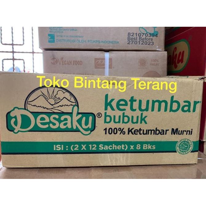 

Diskon! Desaku Ketumbar Bubuk 15Gram X192 Sachet Dus Karton