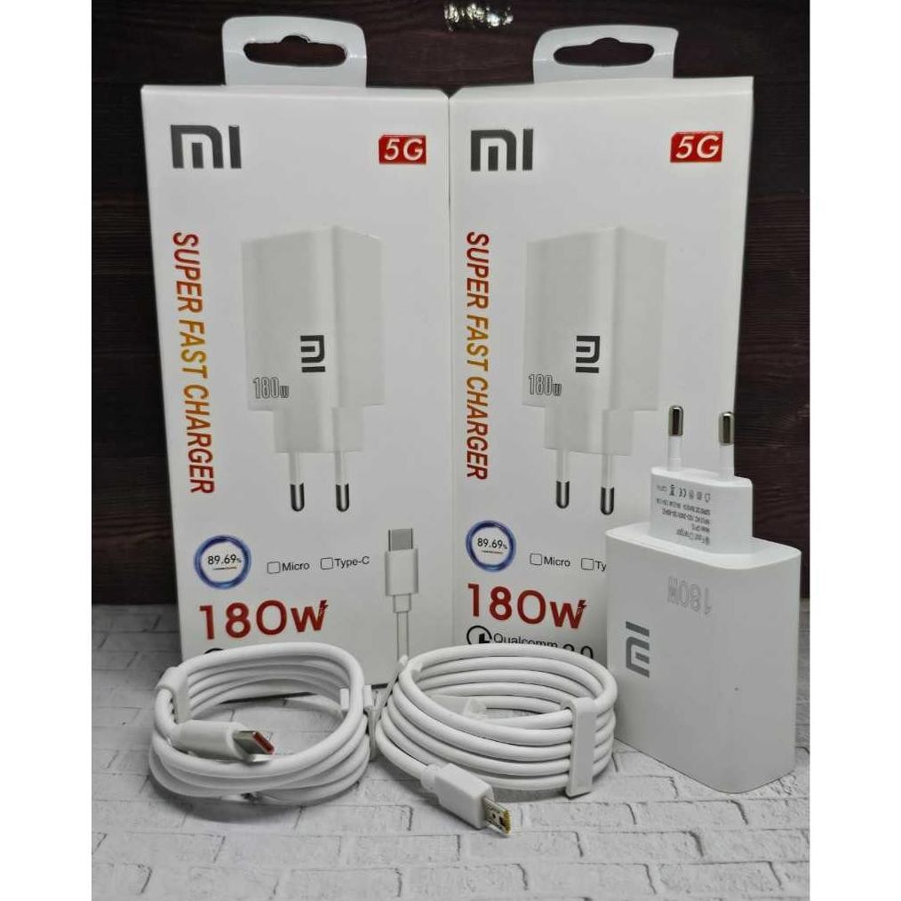 Charger Xiaomi Redmi 13C 5G Fast Charger 180W Support Super Vooc aSt