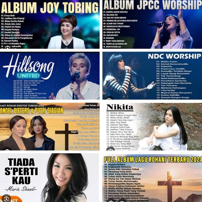 USB Flashdisk Rohani NDC Worship Hillsong aSt