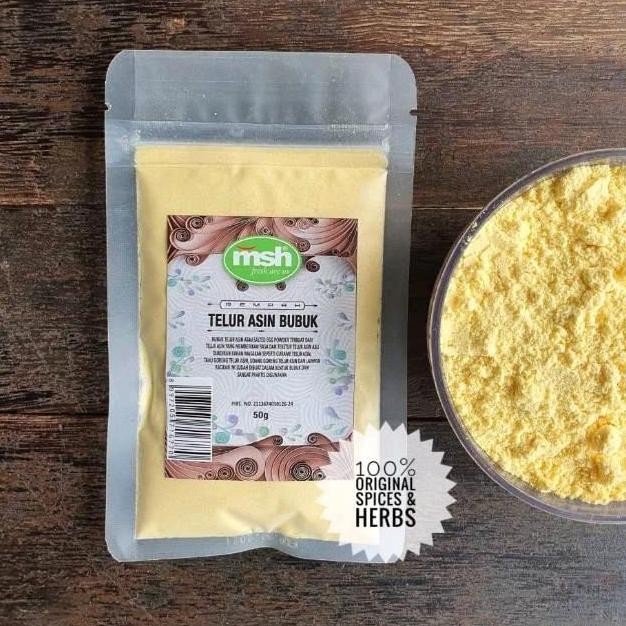 

Diskon! Telur Asin Bubuk 50Gr - Egg Powder Makanan Instan
