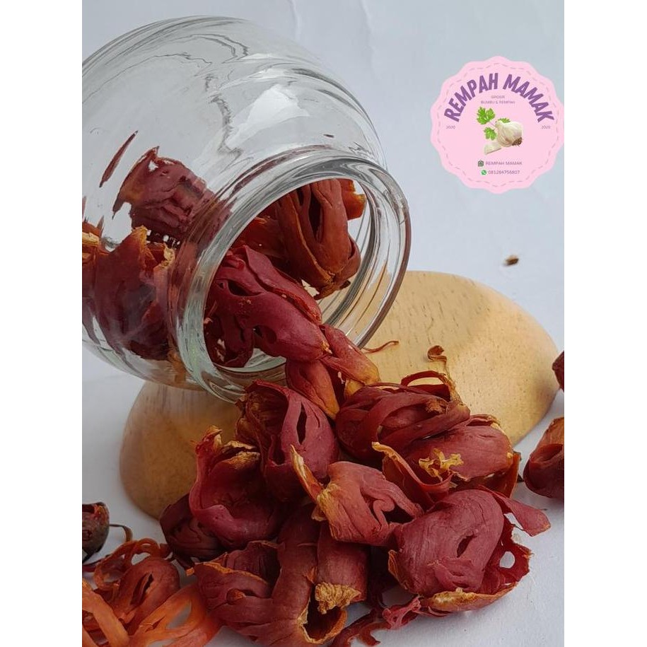 

Diskon! Mace Dried 1Kg Bunga Pala Kering / Kembang Pala Utuh Rempah Premium