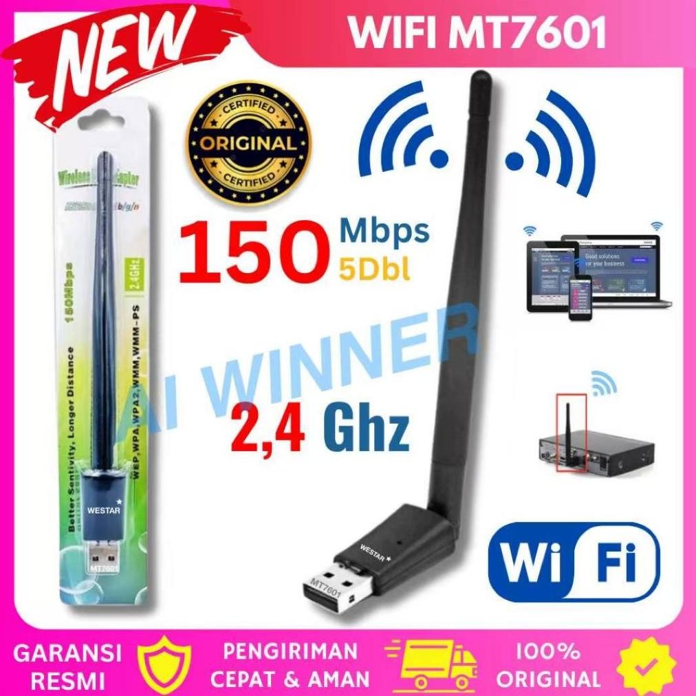 AIWinner Dongle WIFI MT7601 / USB WIFI MT 7601 / MT7601 DONGLE WIFI aSt
