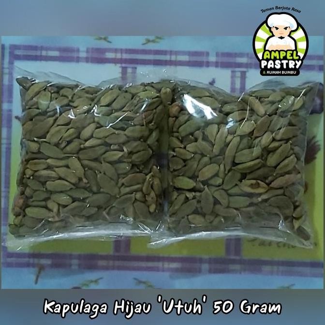 

Diskon! Kapulaga Hijau India 50Gr | Cardamom Green Import Premium
