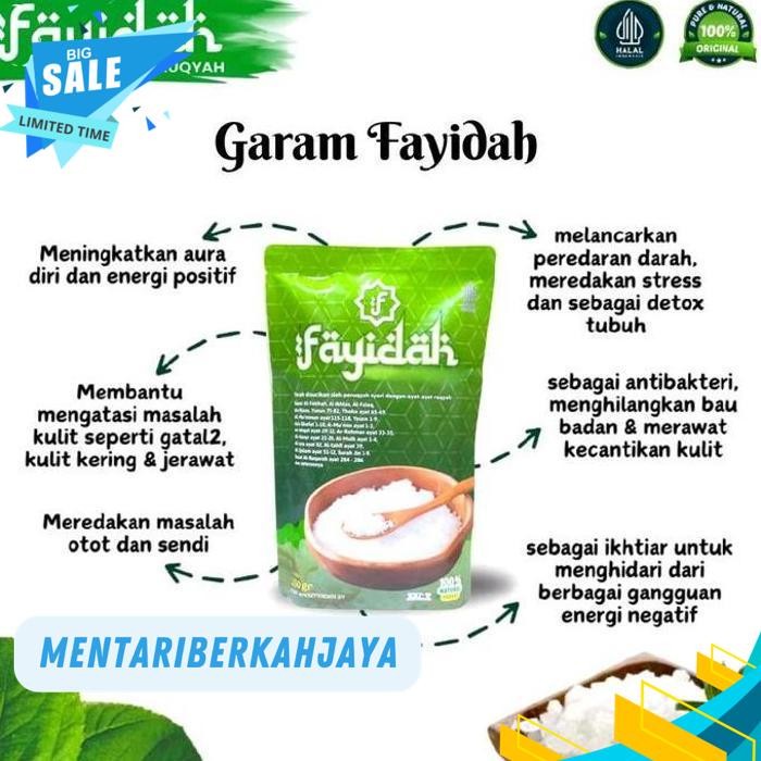 

GARAM RUQKYAH FAYIDAH 1000GRAM LULUR & PEEL BADAN GARAM MAINDHI AL-QOLBUN ANNAJAH ANAJAH AL FARUQ AR ROHMAN QOLLASH AN-NADZAT AL FARUQ GRATIS ONGKIR