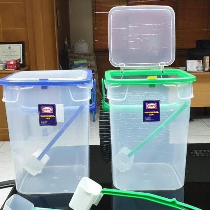 Aquarium es buah / tempat es buah gayung tropicool jar shinpo