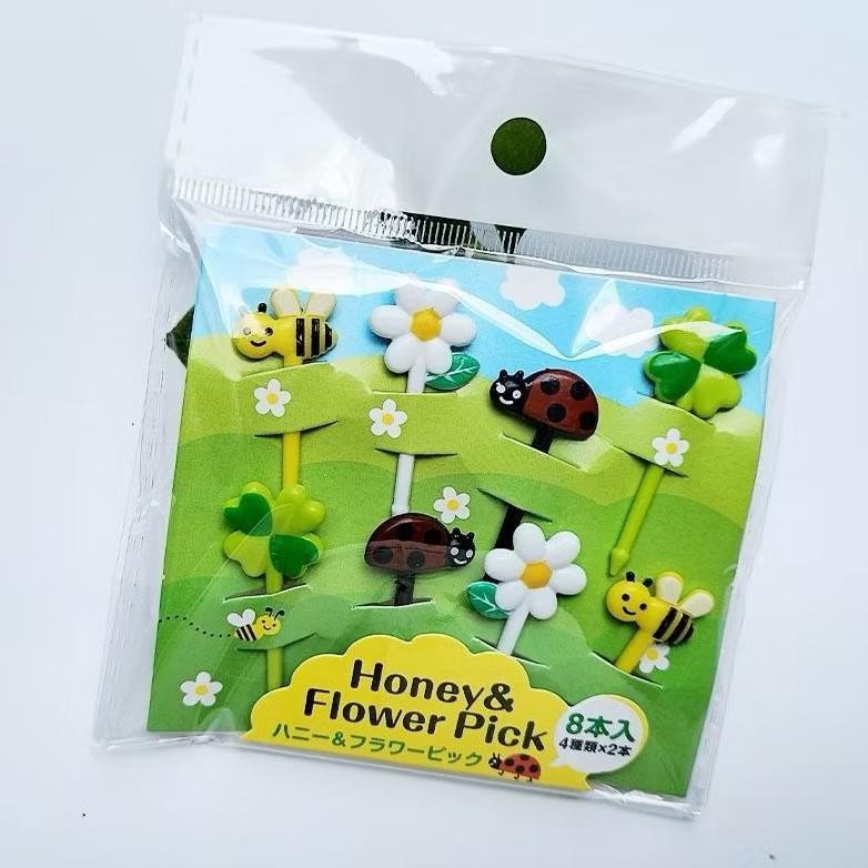 Bisa Cod Tusukan Bento Tusukan Karakter Garpu Bekal Anak Gemoy Garpu Bento Buah Kue ||