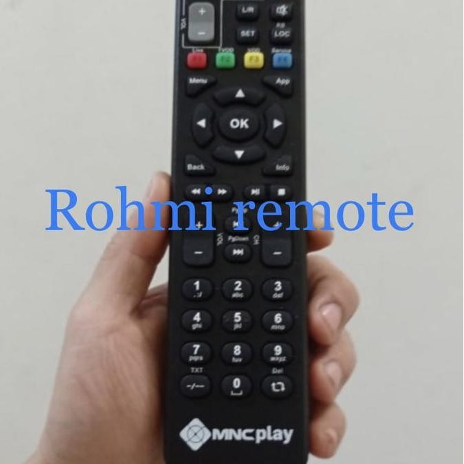 REMOTE REMOT DEKODER MNC PLAY ASLI