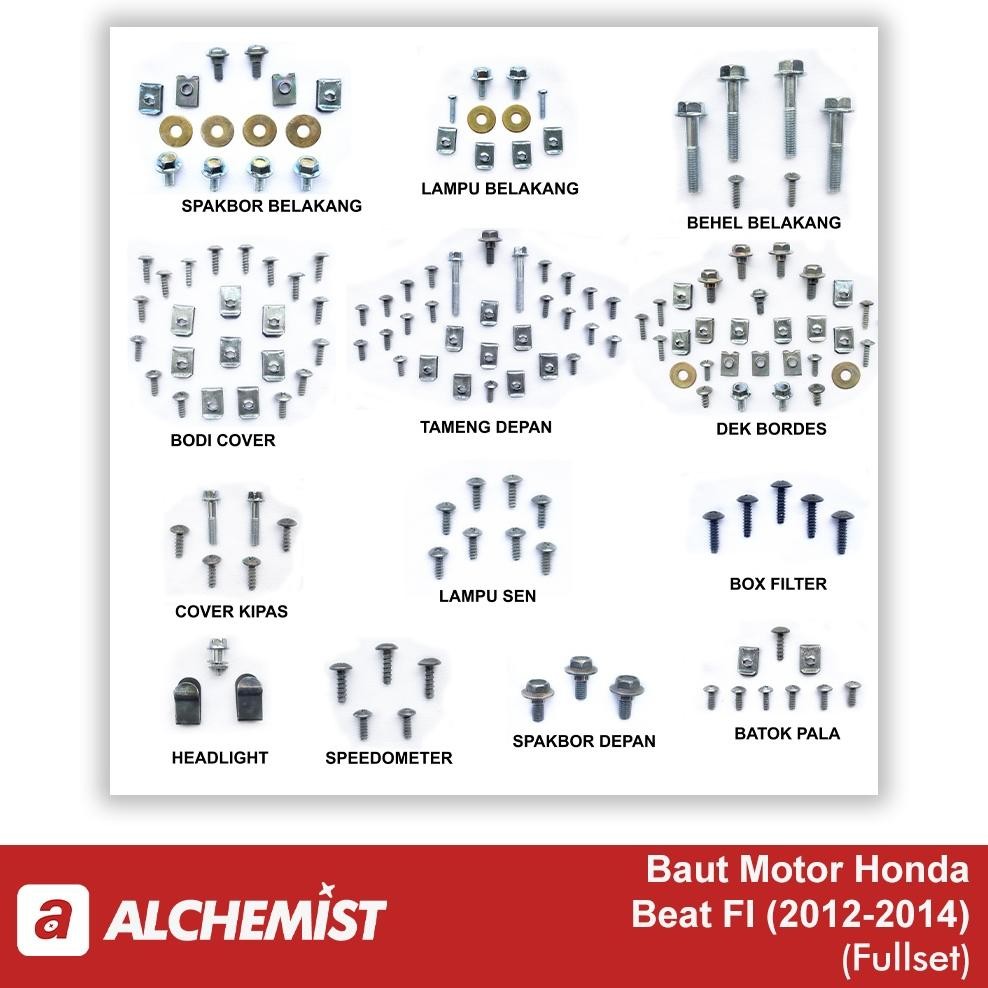 COD Baut Beat Fi Full Set / Baud Honda Beat Fi Full Body / Baud Baut Honda Beat Fi FullSet FullBody 