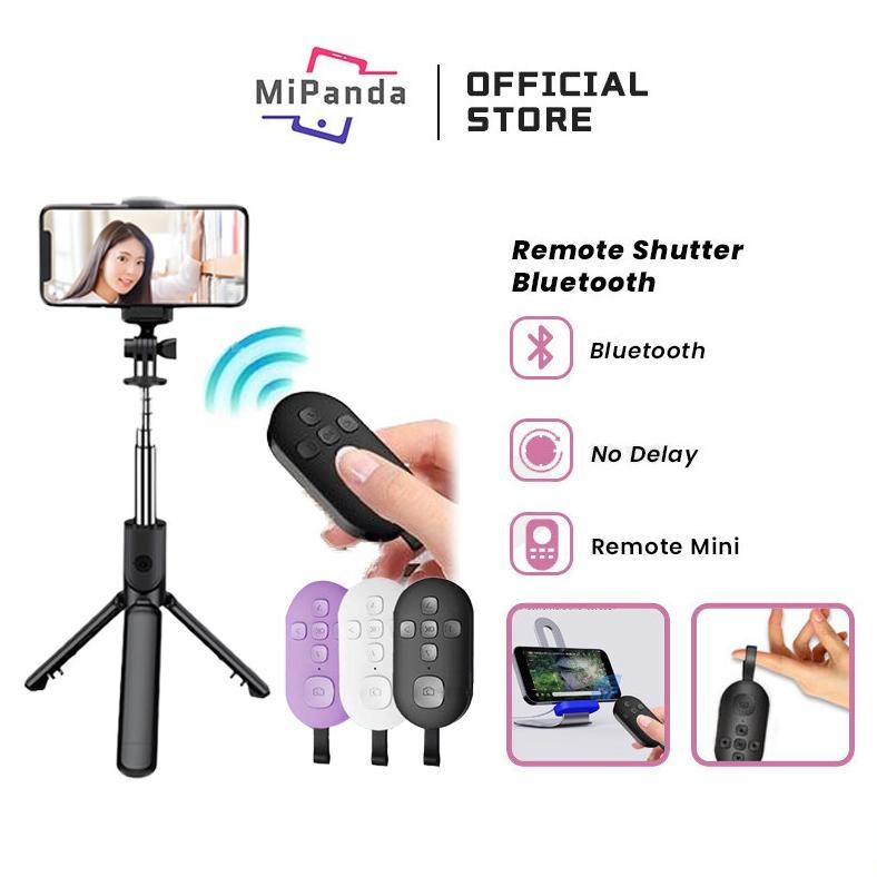 Mipanda Bluetooth Remote Control Tomsis Selfie Universal For Android & IOS / Tomsis Remote Kamera Se