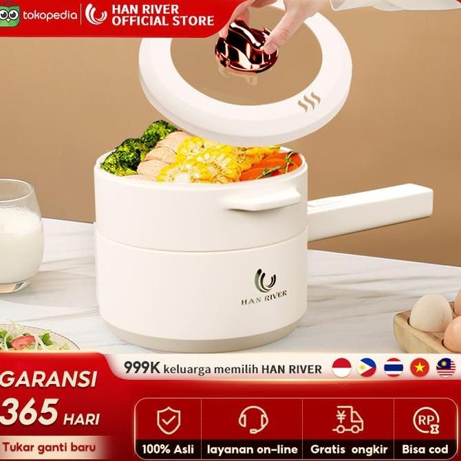 HAN RIVER panci listrik .L Kompor listrik pin Pelajar/Asrama