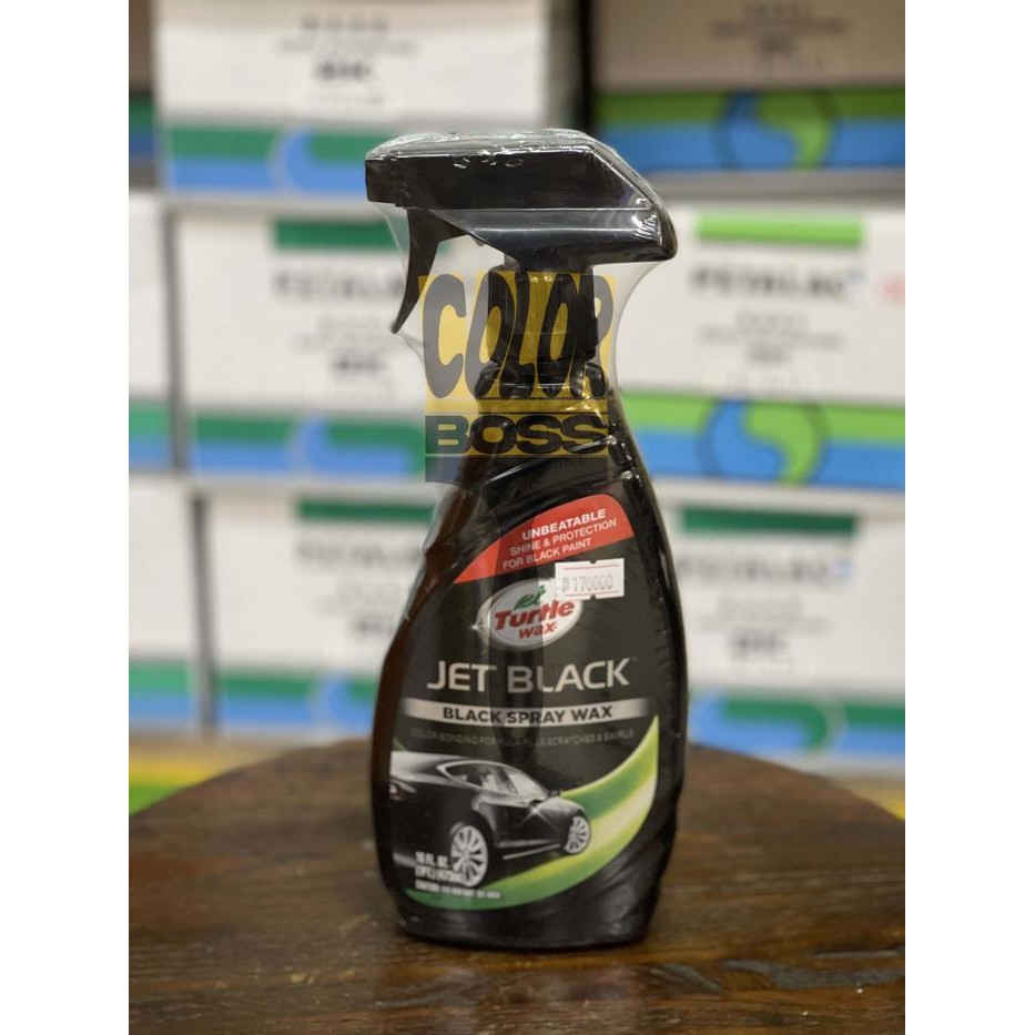 TURTLE WAX JET BLACK - BLACK SPRAY WAX