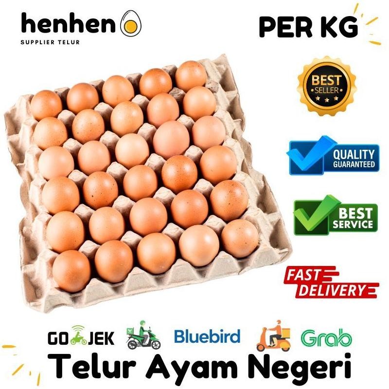 

TELUR AYAM NEGERI PER kg SEGAR Supplier Telur Hen - hen aSt