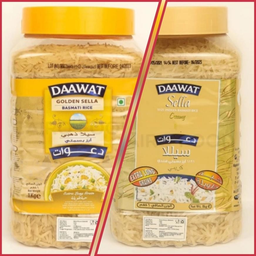 

Beras Basmati Daawat 1kg Beras India Daawat 1 kg Kemasan Toples Premium aSt