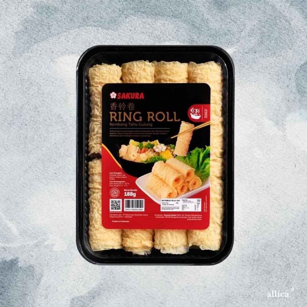 

Sakura Ring Roll / Kembang Tahu Gulung 188gr aSt