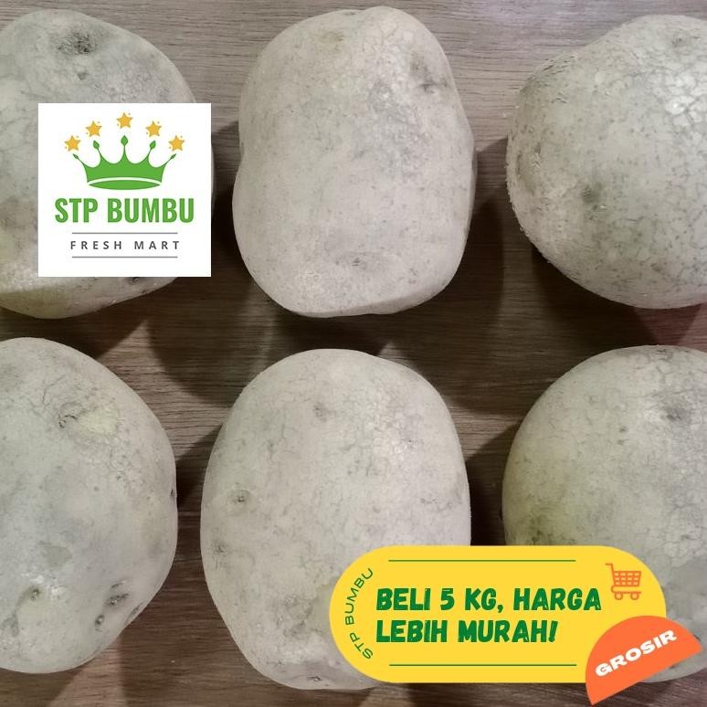 

Kentang Dieng Kuning Ukuran Sedang 1kg / Kentang Segar Fresh aSt