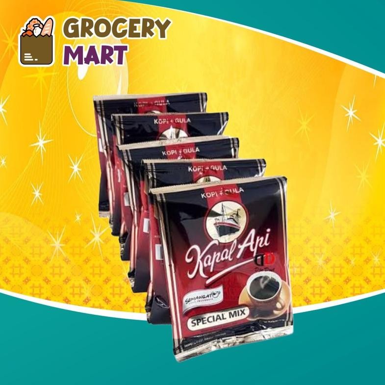 

KAPAL API Kopi Special Mix RENCENG isi 10 Sachet / Kopi Instan aSt