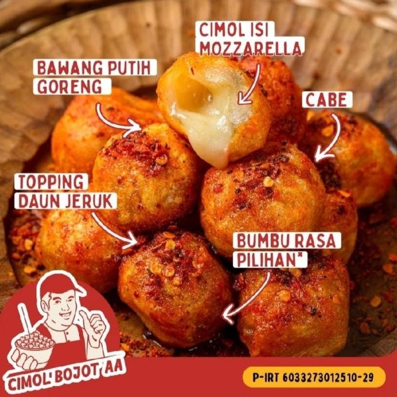 

Cimol Bojot AA Mozzarella Kenyal Lumer Gurih aSt