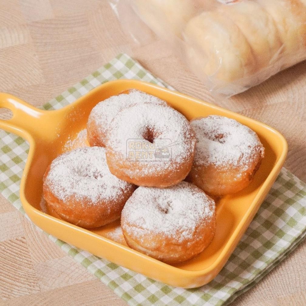 

Potato Donut Roku Bento - Donat Kentang Frozen Mini Isi 10 Pcs Free Gula Tabur aSt