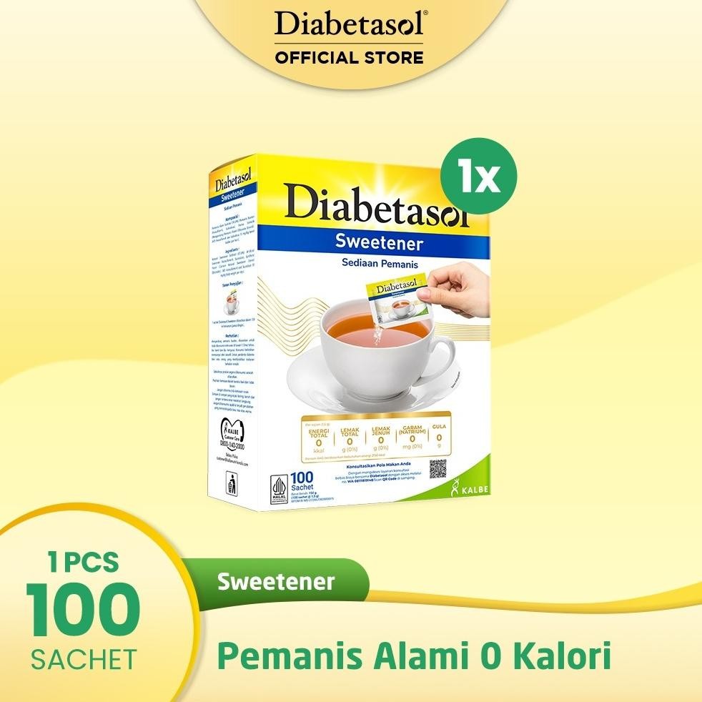 

Diabetasol Sweetener No Calories 100x1.5g aSt
