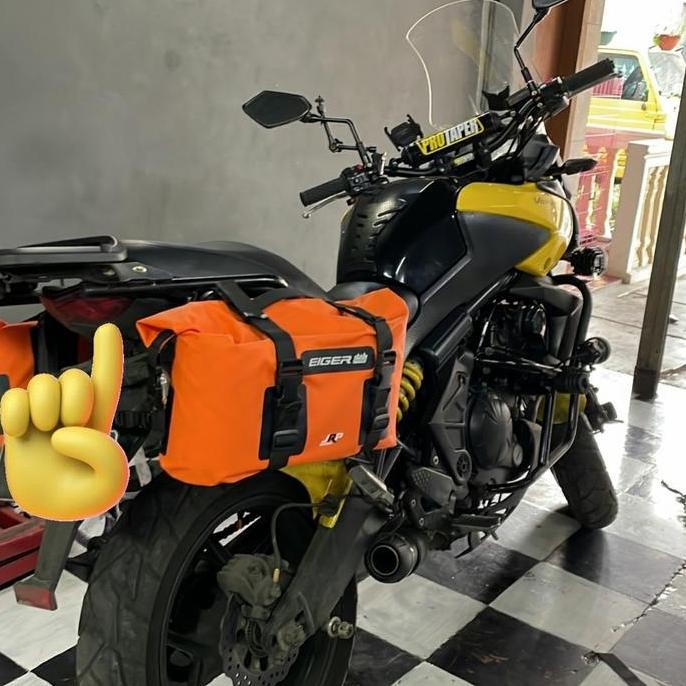 TERLARIS - terupdate EIGER WP RIDING SIDE BAG PVC VAUXHAL 1.2 WP SIDE BAG tas touring adventure moto