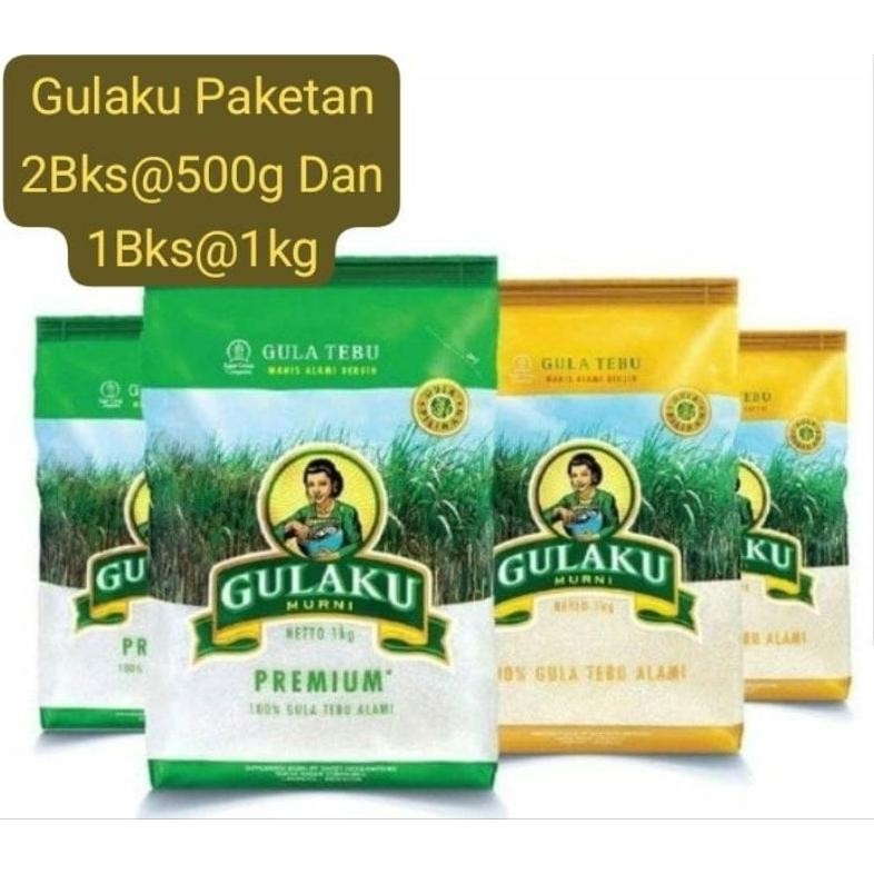 

paketan bks, Gulaku kuning/putih ukuran 1kg* 1 bks dan 500gr*2 bks aSt