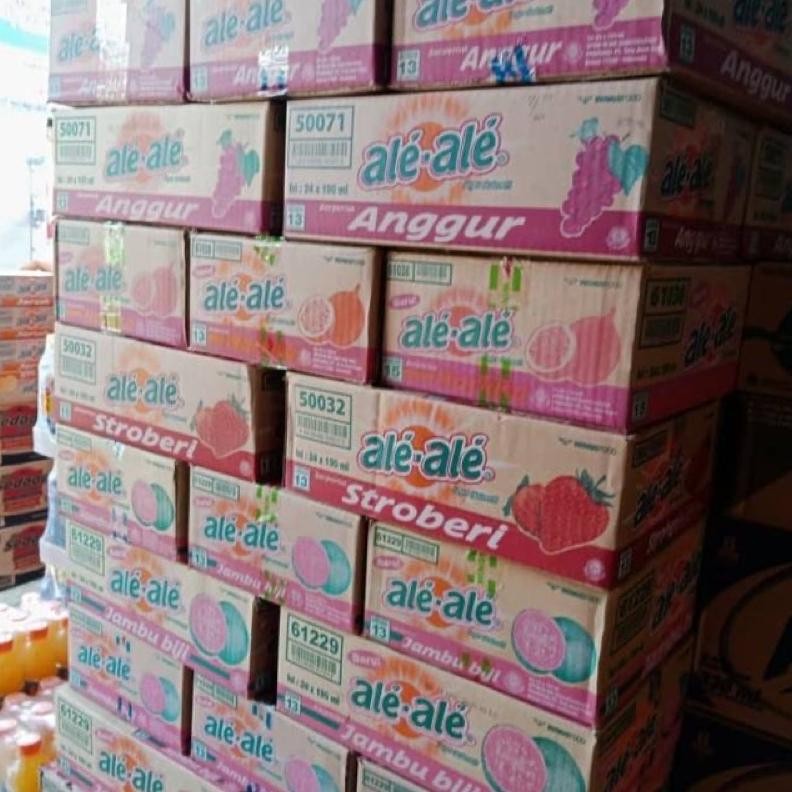 

ALE ALE SEMUA RASA 180 ML isi 24 *"KASIH CTATAN UNTUK REQUEST RASA *" aSt