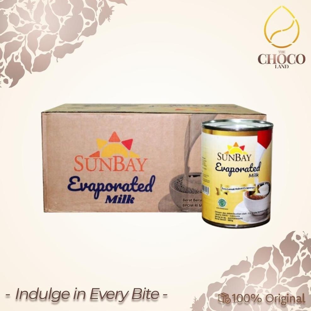 

Sunbay Evaporated Milk 1 Karton (48 can x 380 gr) - Susu Evaporasi untuk Masakan dan Minuman aSt